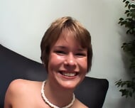 Cute Petite Blonde Teen Bukkake