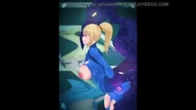 Samus Aran animated