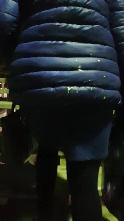 sperm on the back of the dagestani