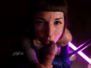 Nigonika blows my boyfriend’s flow in pink light – steaming